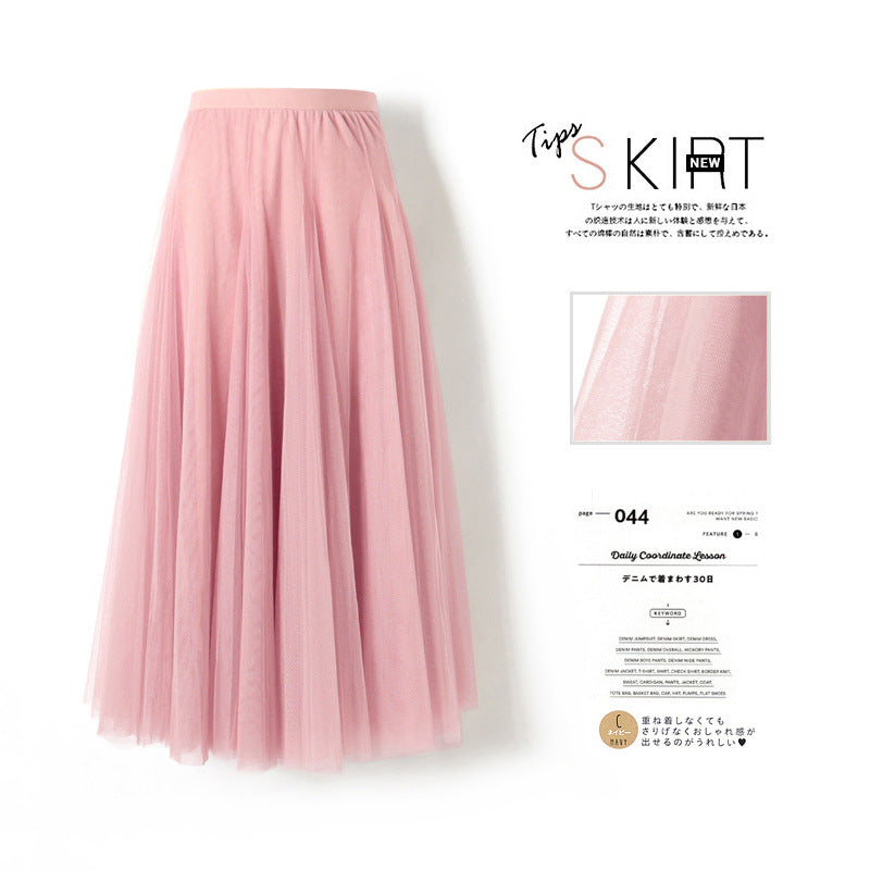 A Mesh Skirt 69A688