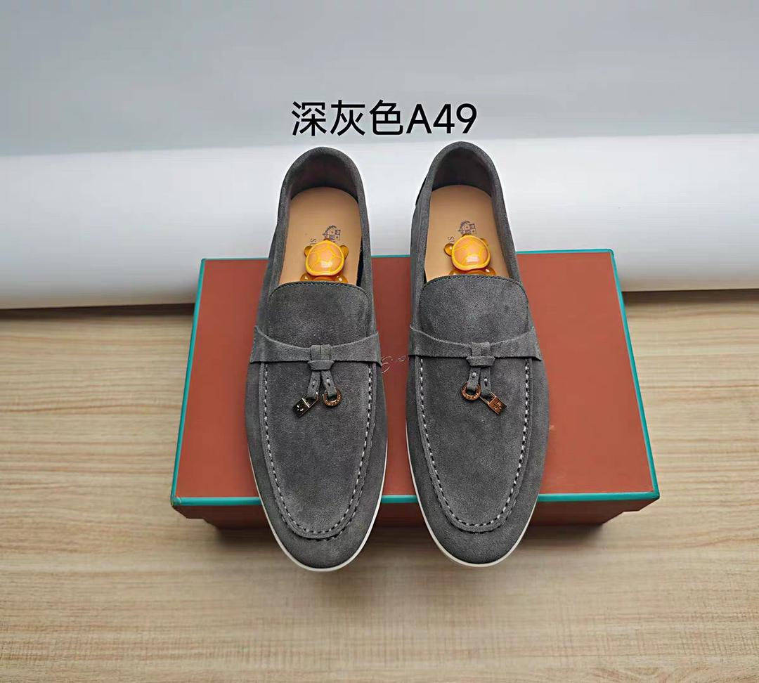 Flat Casual Single Shoes Doudou Shoes  SA622  GOLD metal
