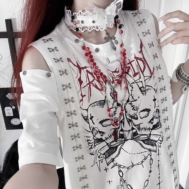 Short Sleeve Off Shoulder TSHIRT  SA796