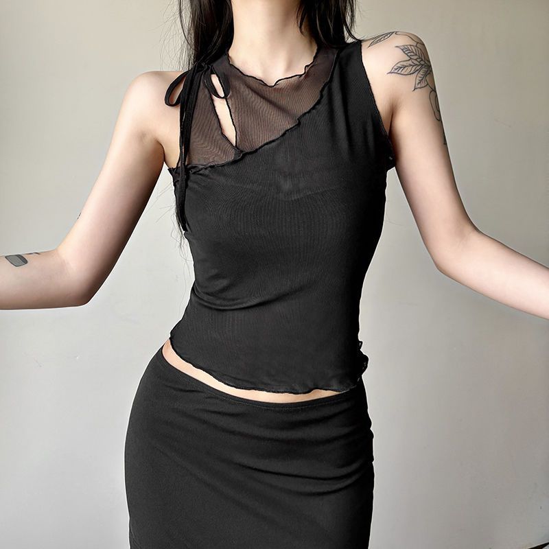 Black Hollow Camisole SA862