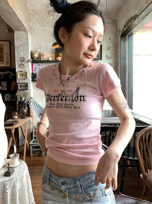 E-girls Aesthetic Y2k Top Grunge