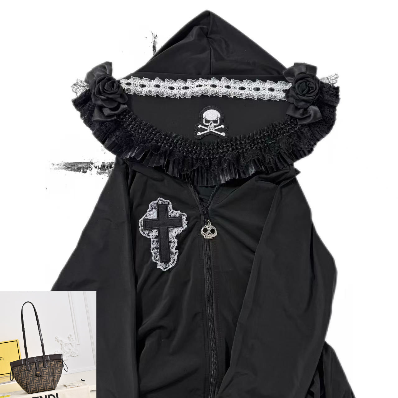 Gothic Skull Sun Protection Jacket SA985/SA986