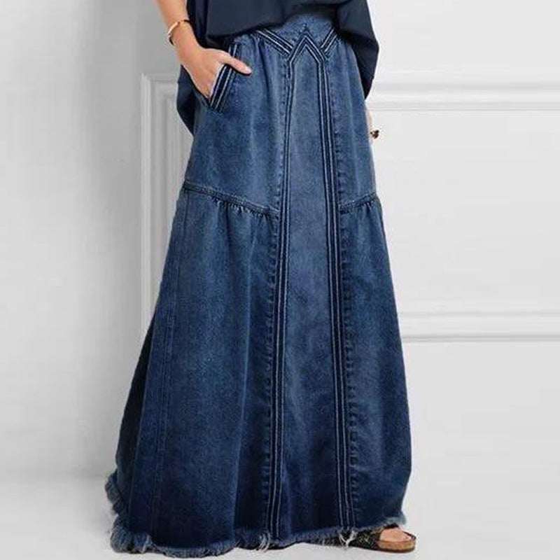 Denim Skirt  69A686