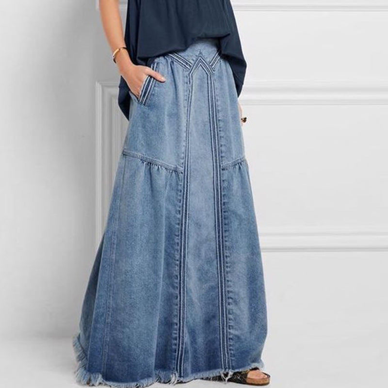 Denim Skirt  69A686