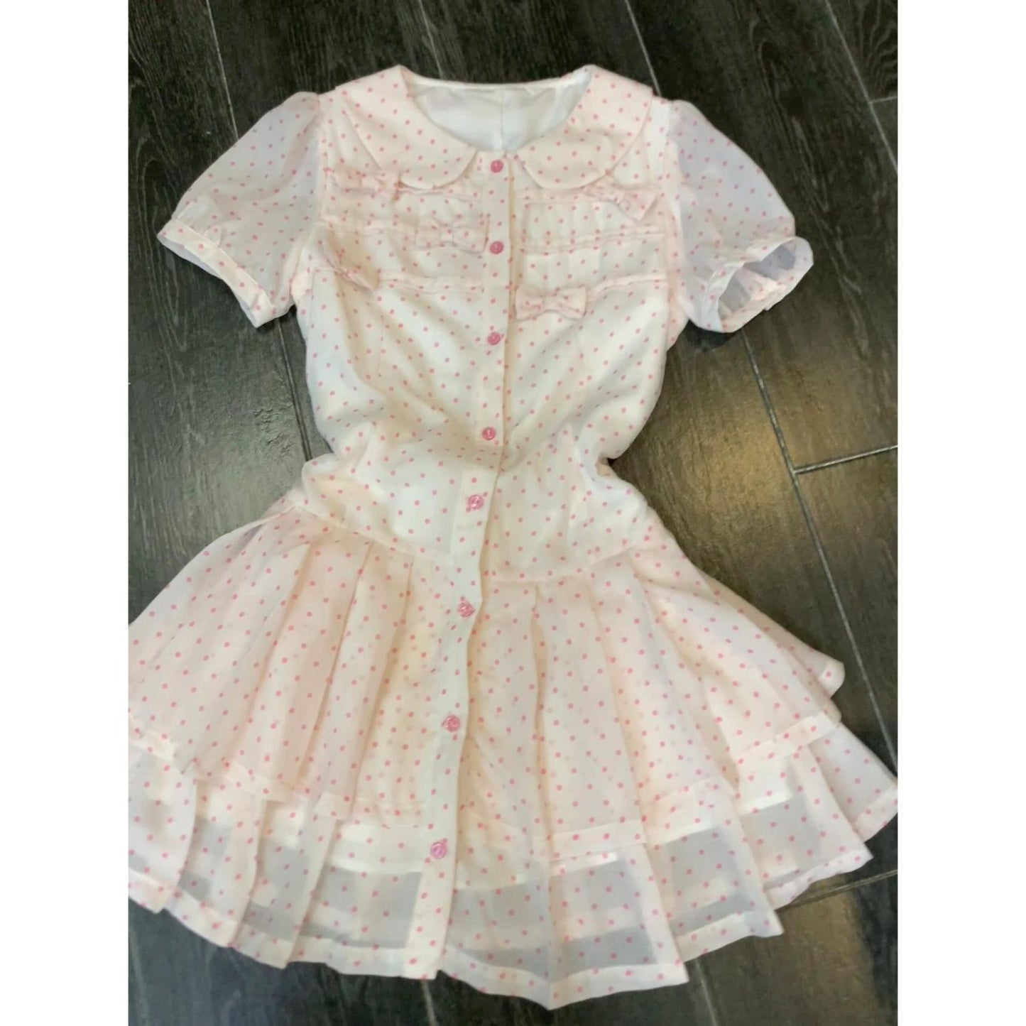 Pink Dress Woman US 64D166