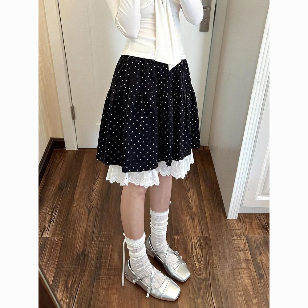 Women's Polka Dot Skirt  SA947