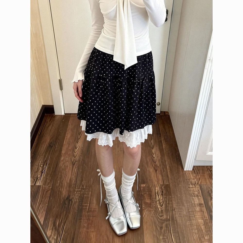 Women's Polka Dot Skirt  SA947
