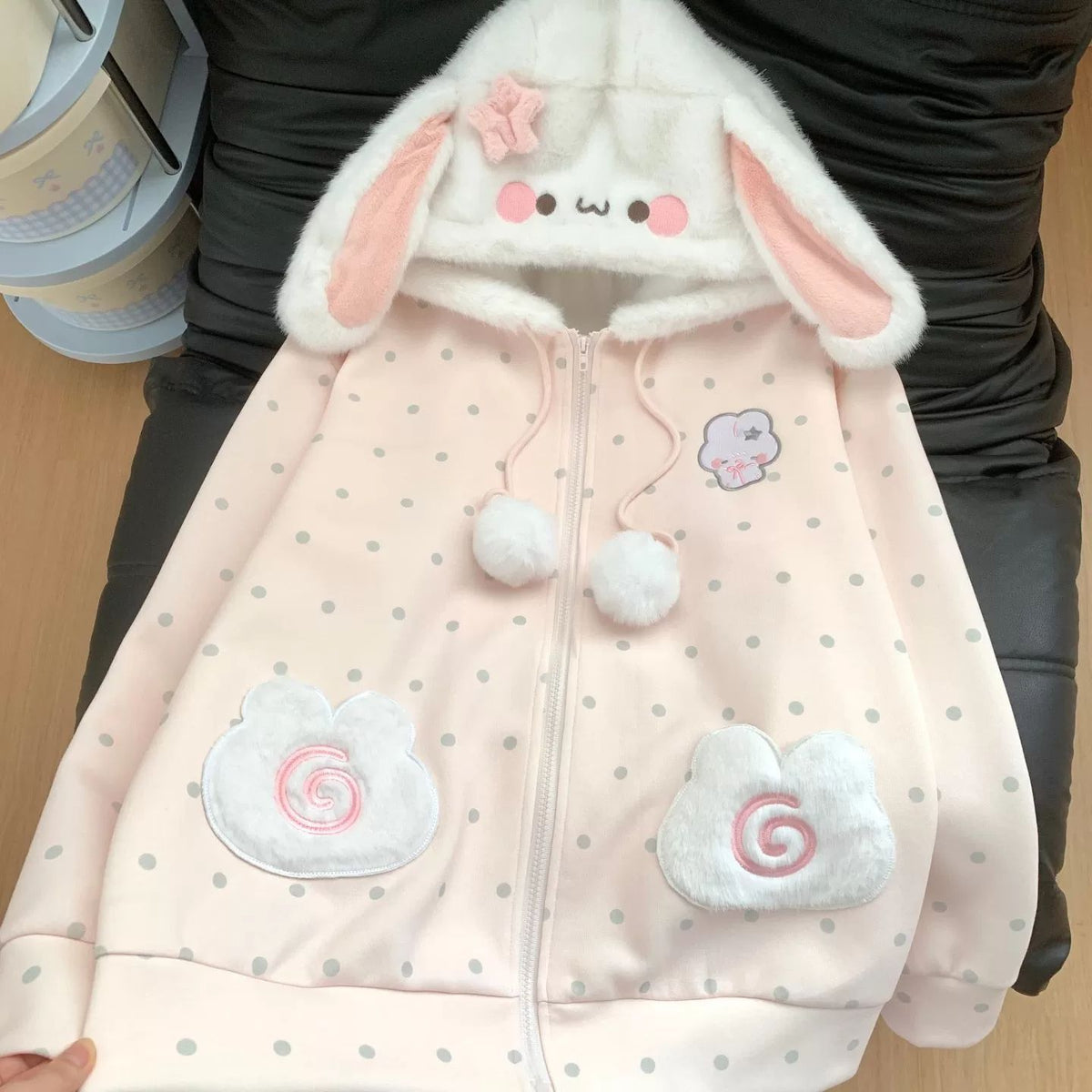 Hooded Embroidered New Jacket SAB209