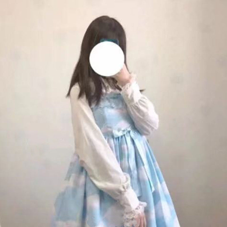 Peter Pan Collar Lolita Long Sleeve Blouse US-64D188