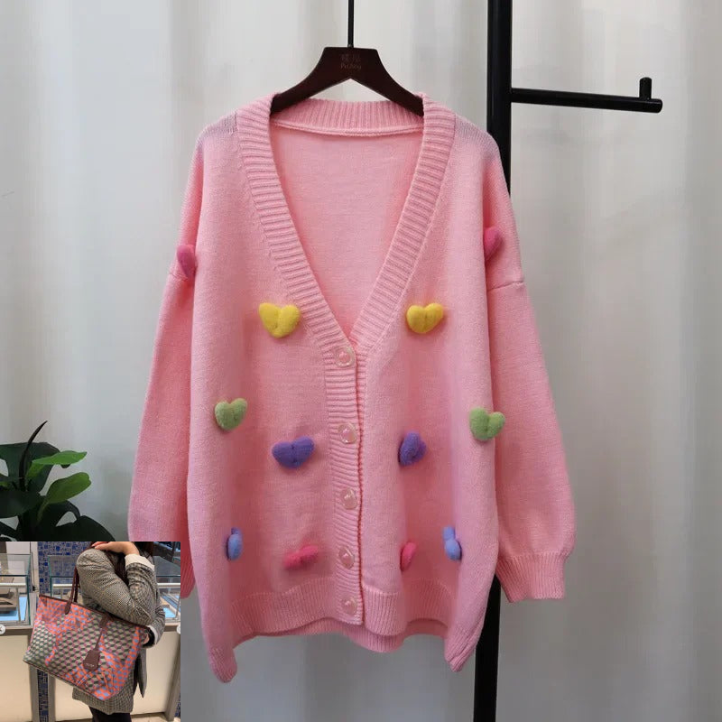 Love Sweet Knitted Cardigan Sweater Coat SA002