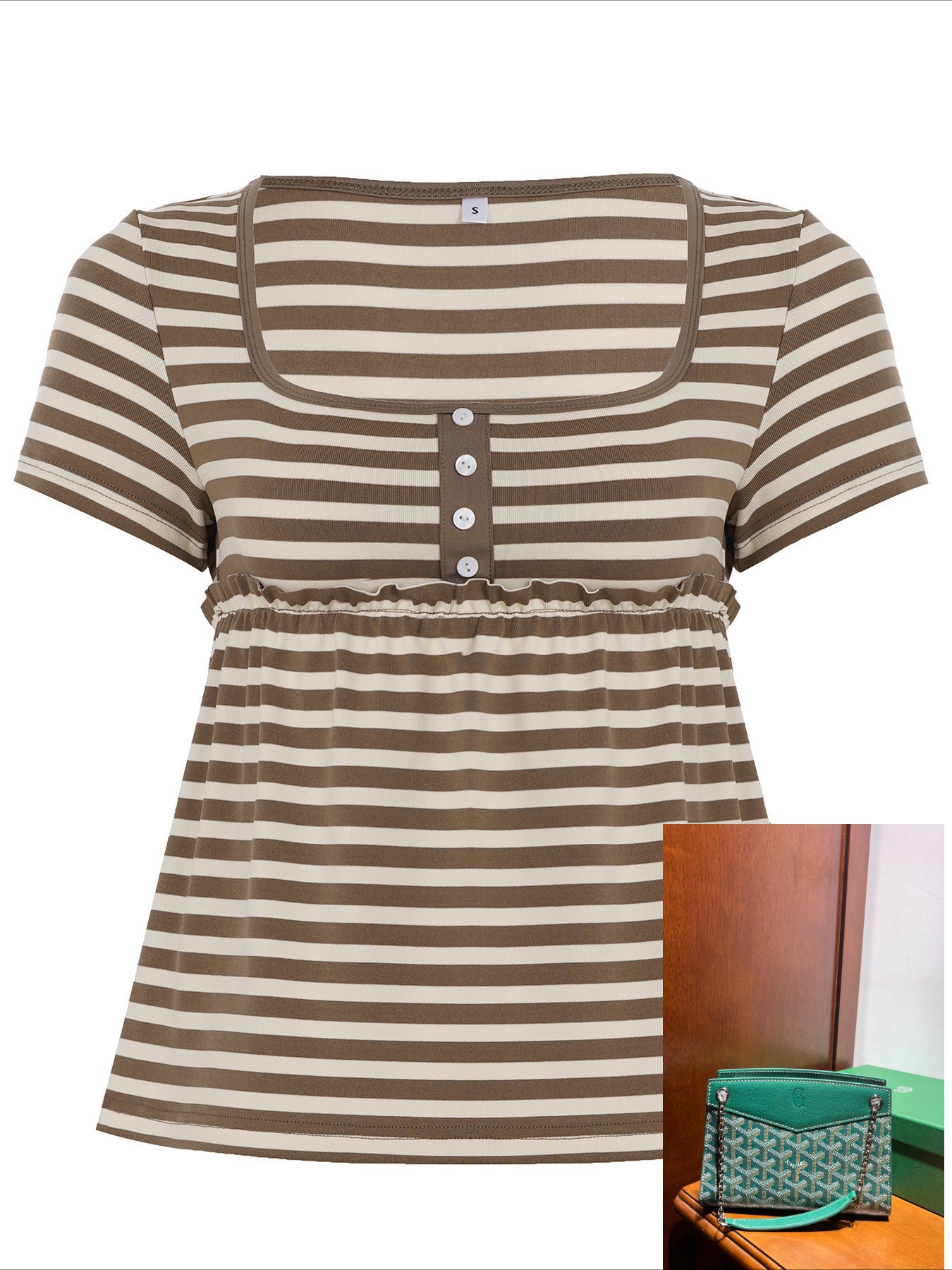 Women's Square Neck T-shirt SA854