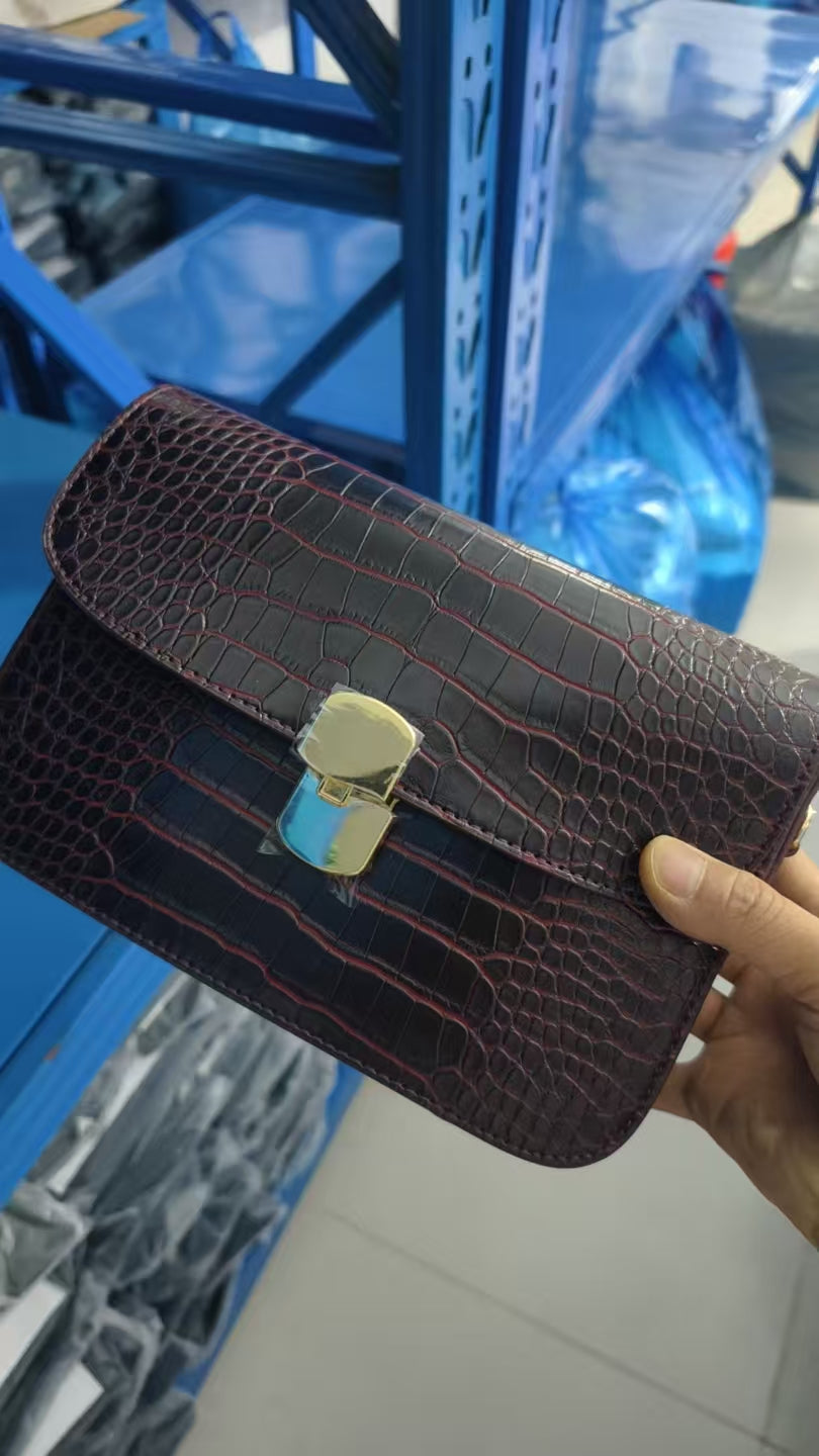 Tofu Bag Metal Lock Bag 64D100
