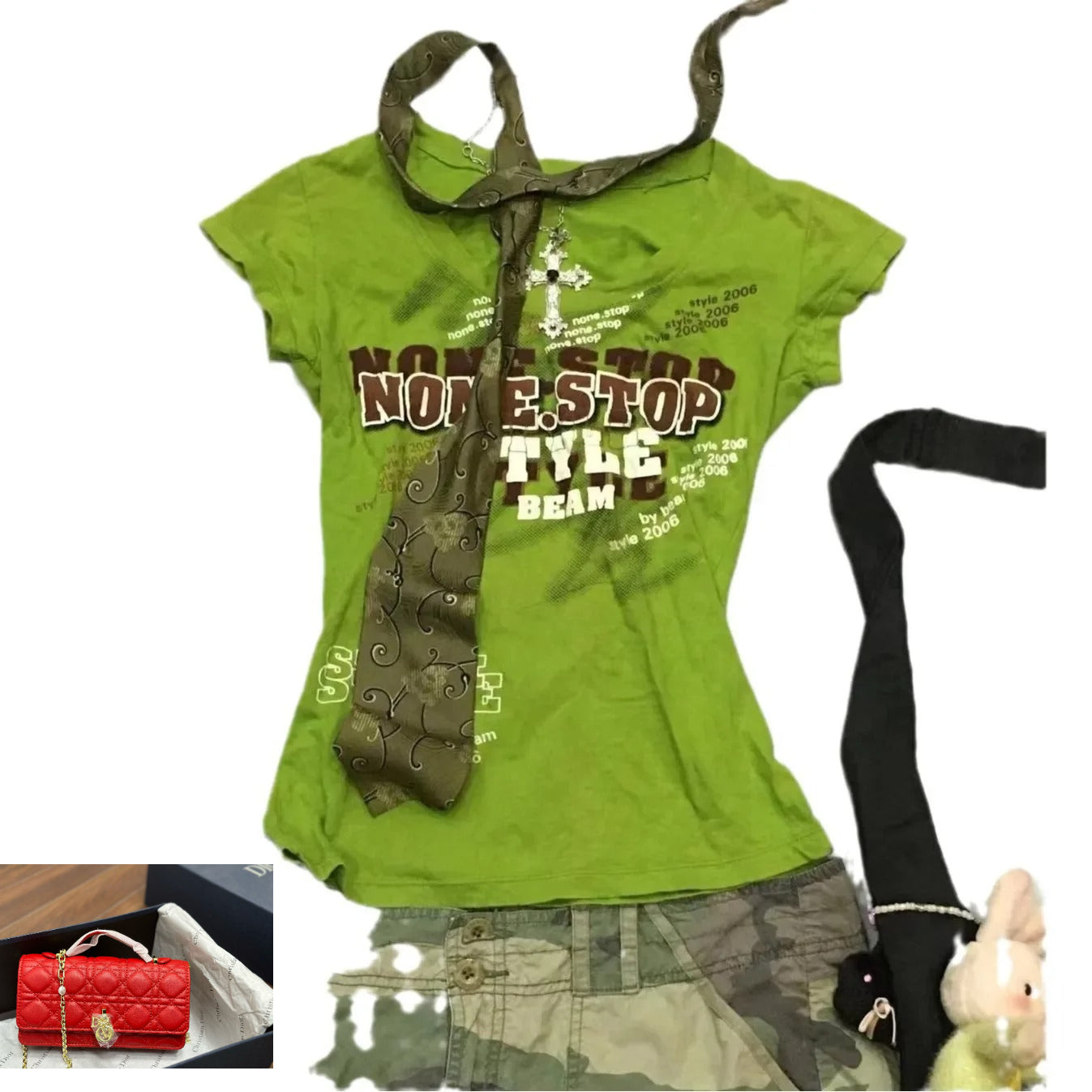 Letter Print Short Sleeve T shirts SA289