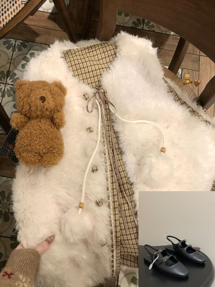 Women's Plush Vest SAB207