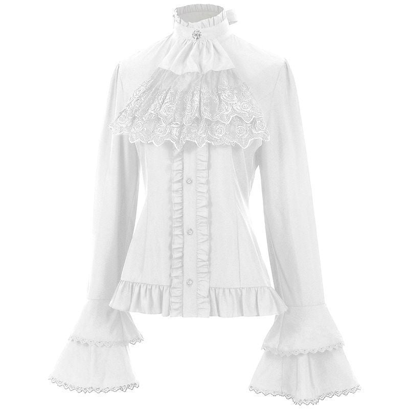 Women's Pleated Shirt  US-64D183