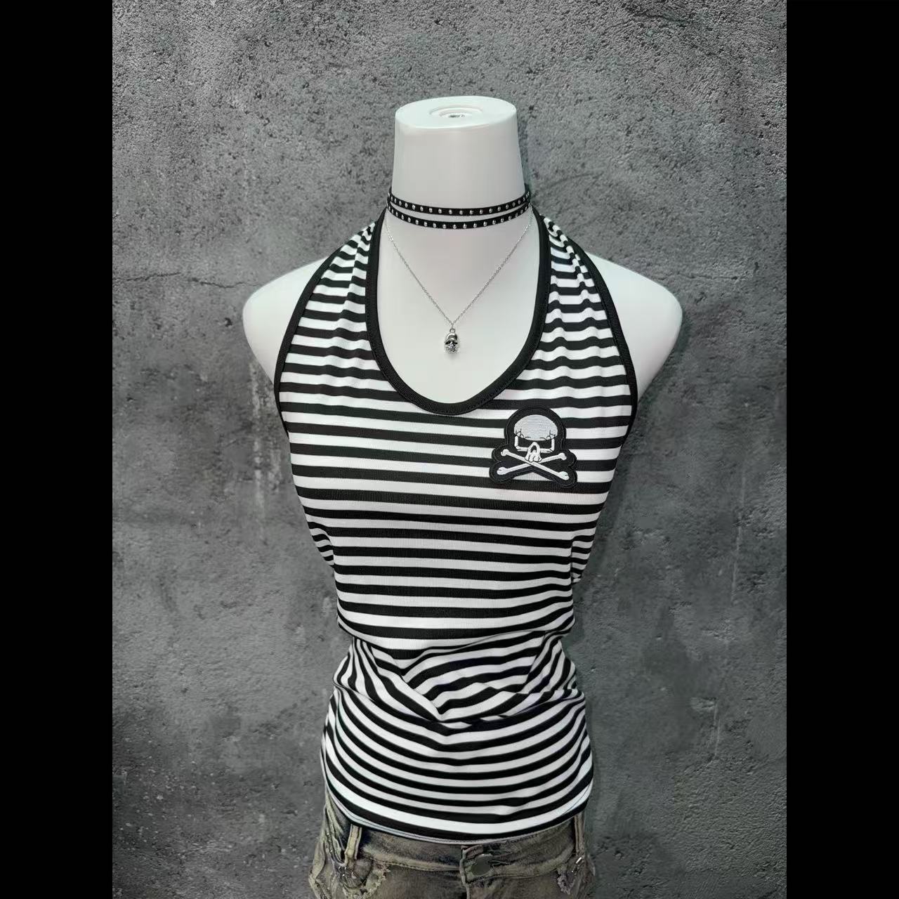 Cross Skull Tank Top SA996