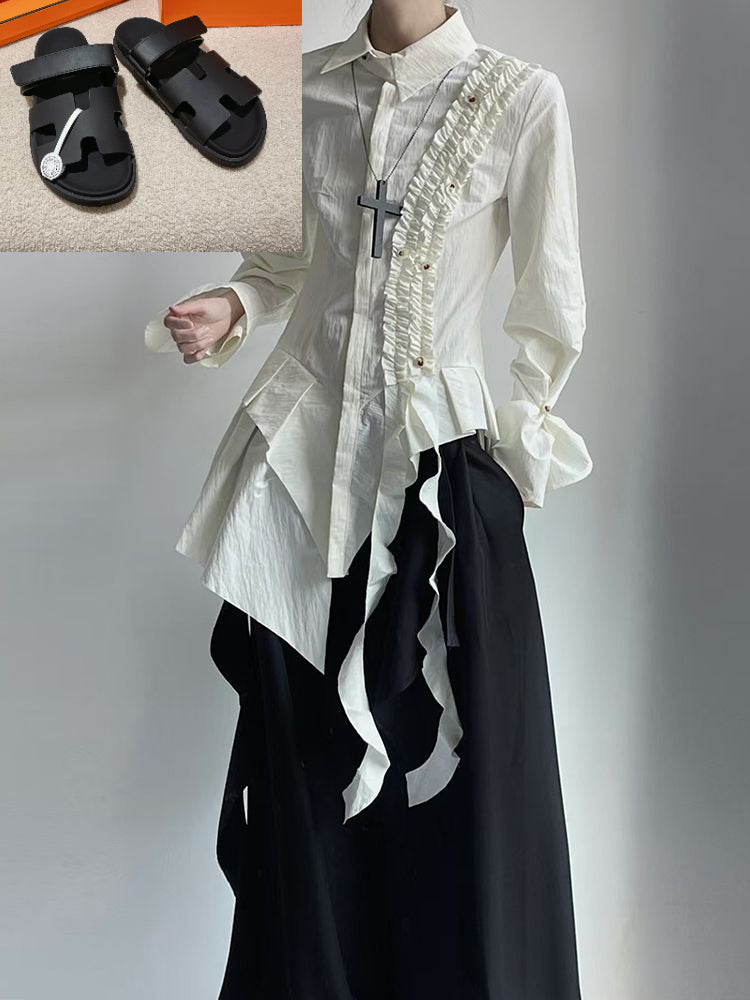 Shirt Skirt Three Piece Set SAB117