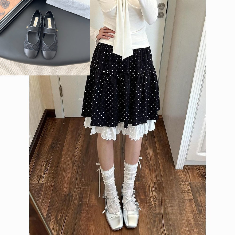 Women's Polka Dot Skirt  SA947