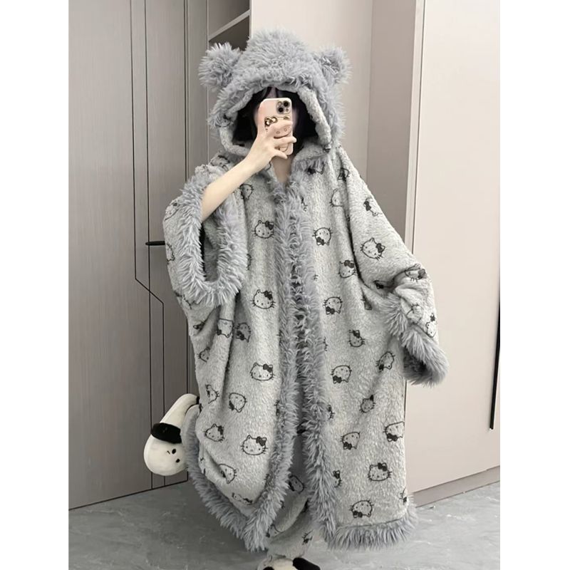 Cute Suit Autumn and Winter Nightgown SA392
