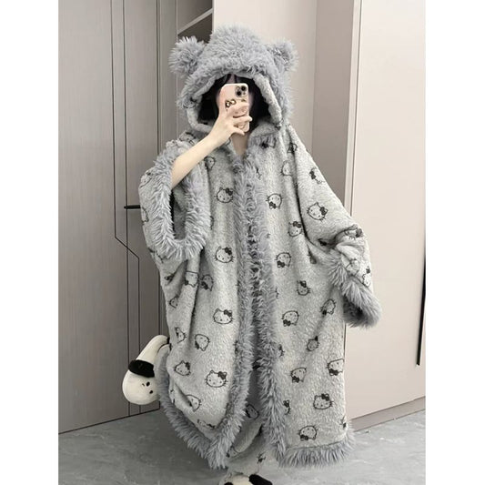 Cute Suit Autumn and Winter Nightgown SA392