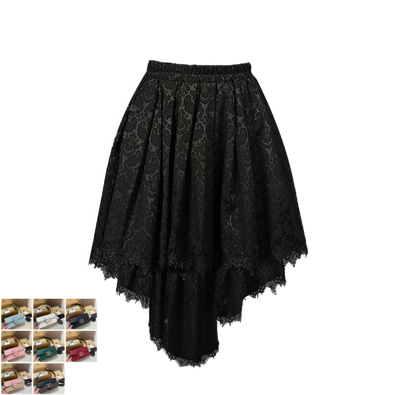 Dark Skirt Lace Skirt SA446