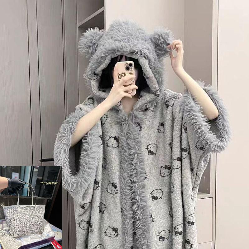 Cute Suit Autumn and Winter Nightgown SA392