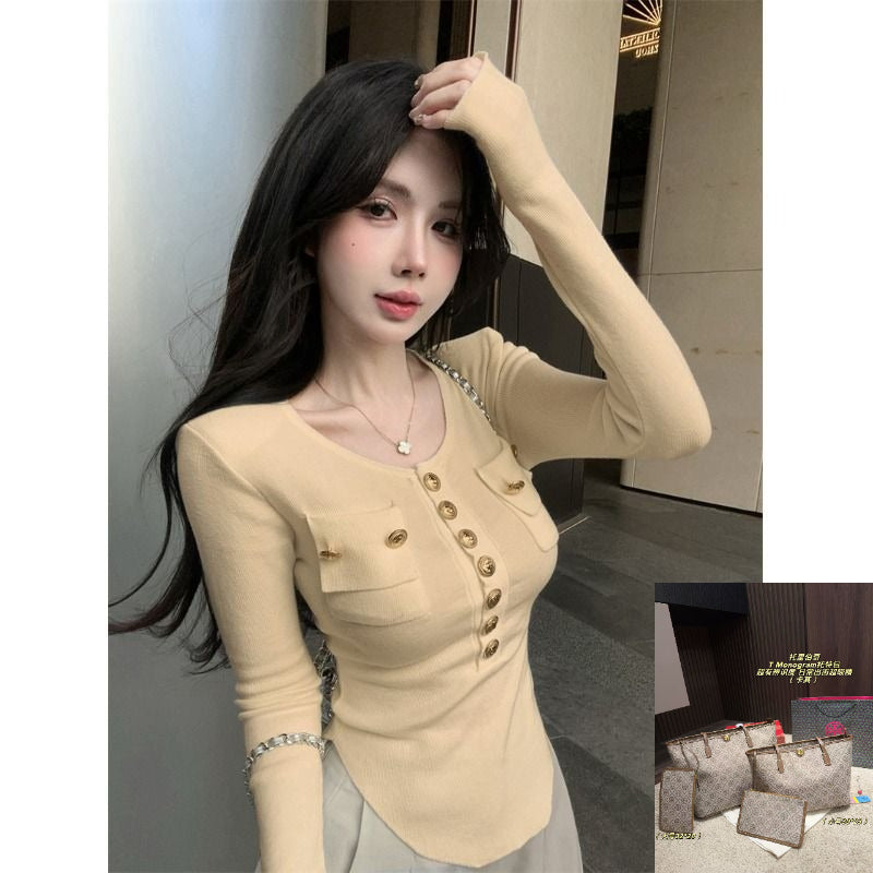 Irregular Long Sleeve T-shirt   SAB108/SAB109