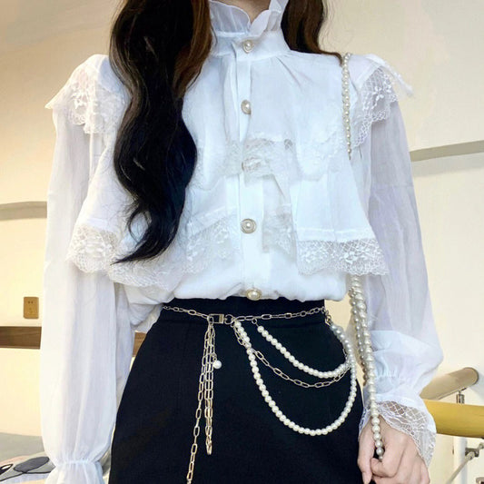 Lace Shirt 58B328