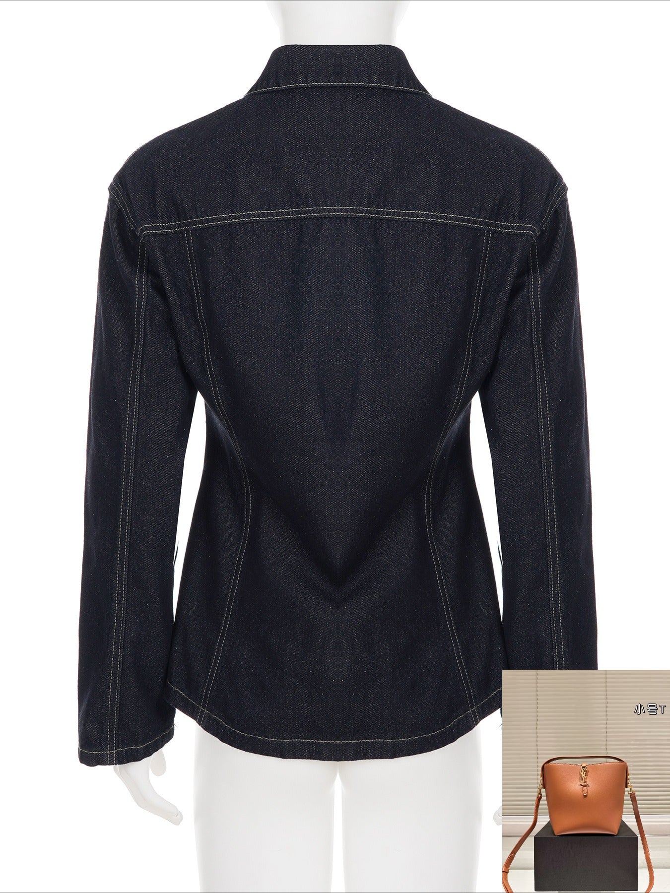 Vintage Washed Denim Shirt Jacket SA428