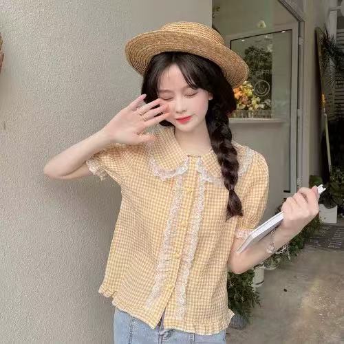 Puff Sleeve Shirt  US 64D107