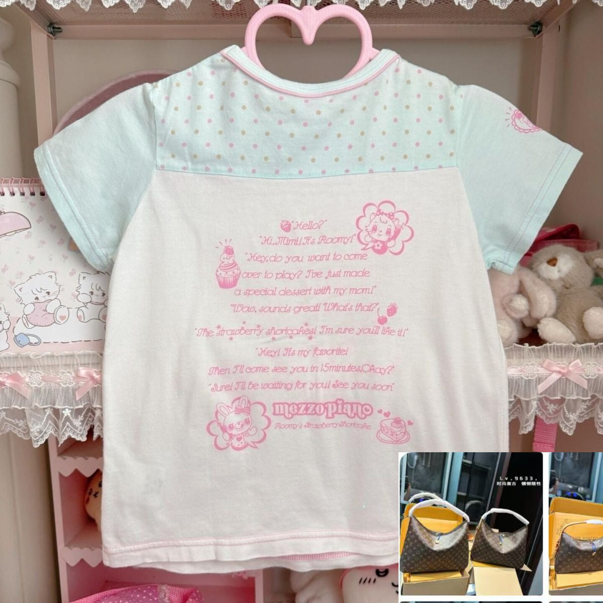 Cartoon Cropped Top SA636/SA933