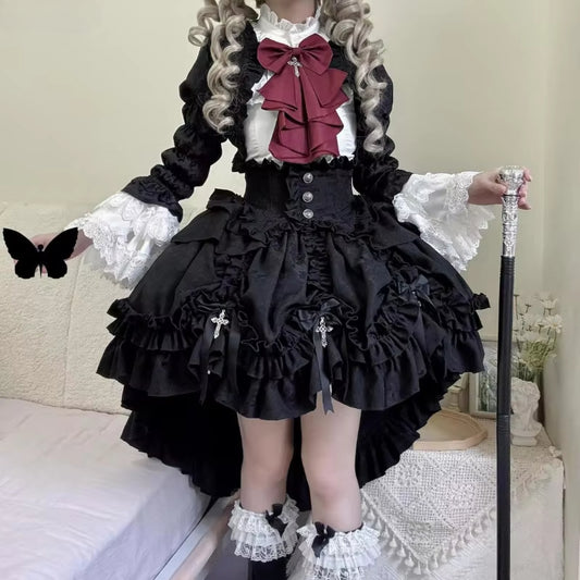 Victorian Gothic Lolita Dress Set SA156