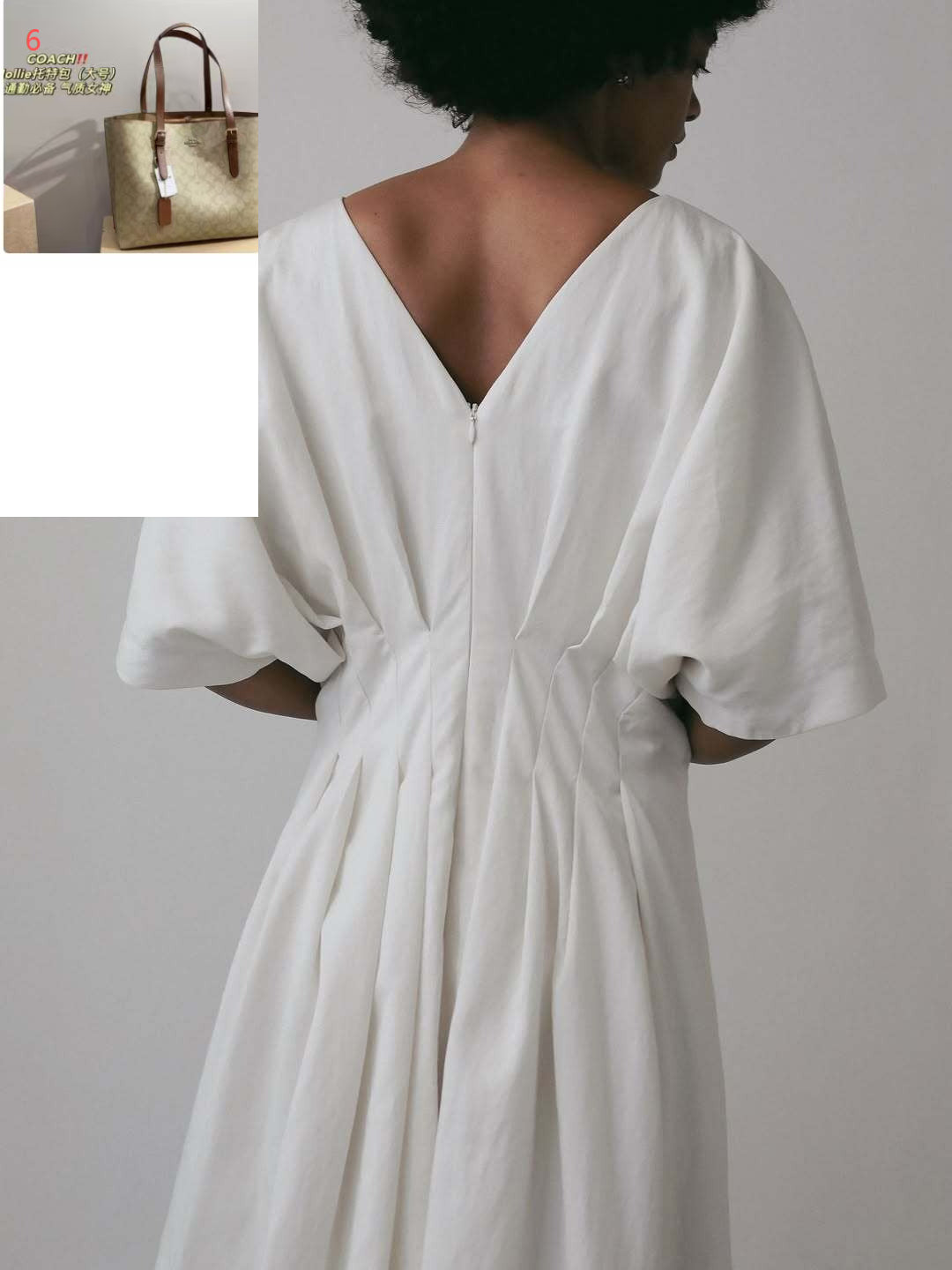 Waist Slim Dress Loose Shoulder Length Dress SA366