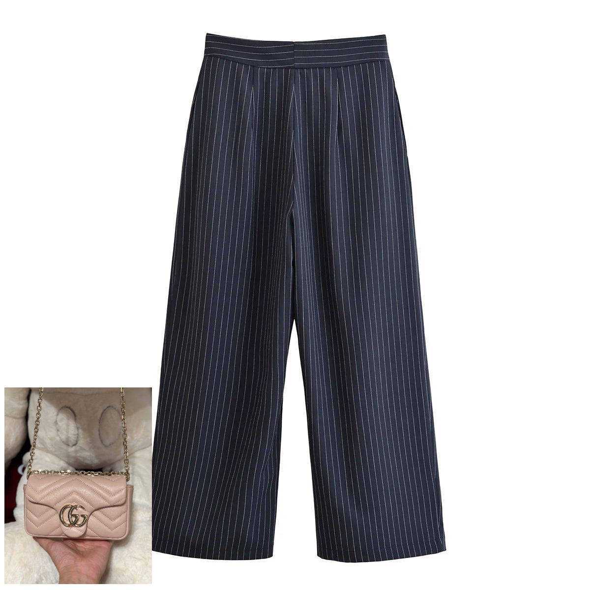 Casual Loose Striped Wide Leg Pants SA548