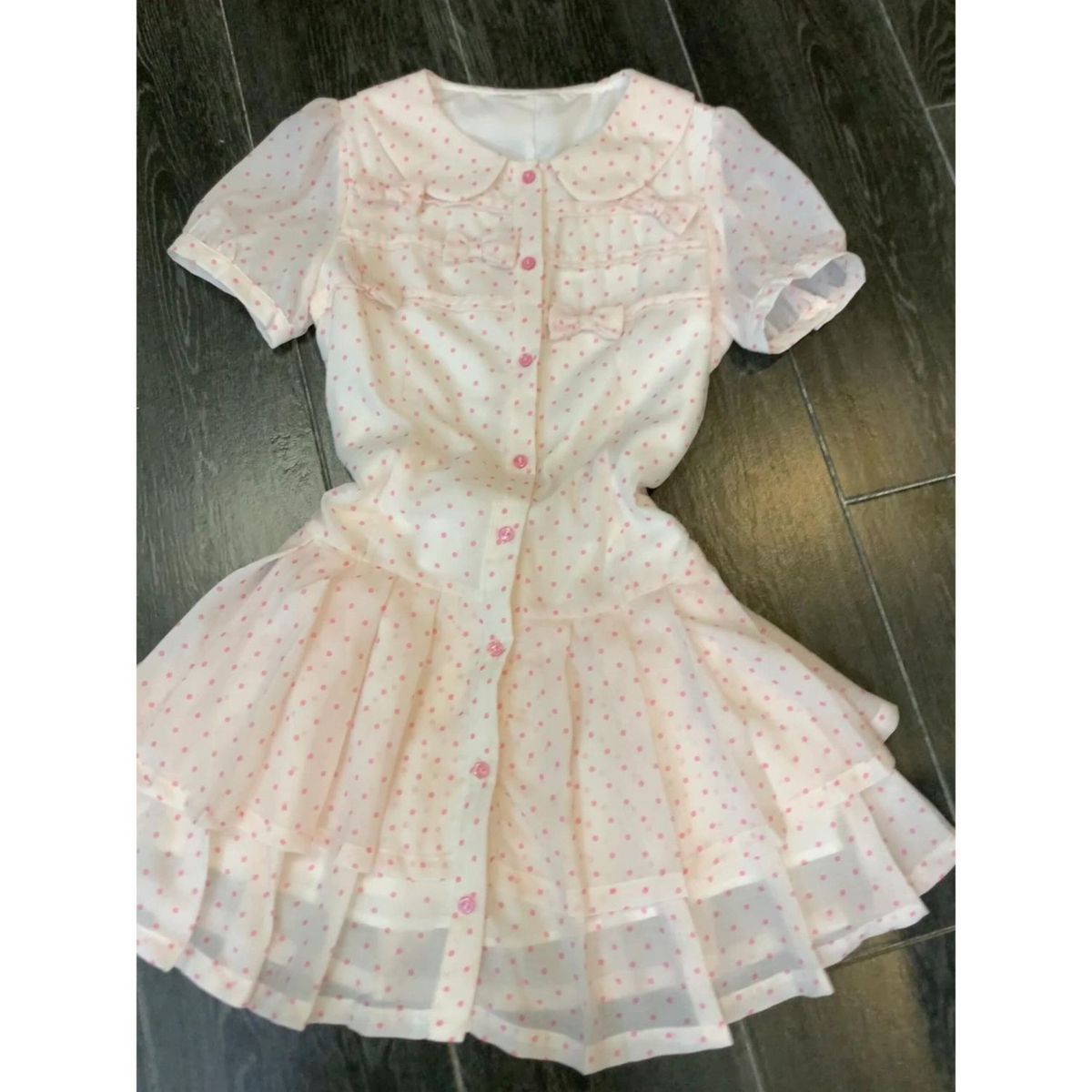 Pink Dress Woman US 64D166