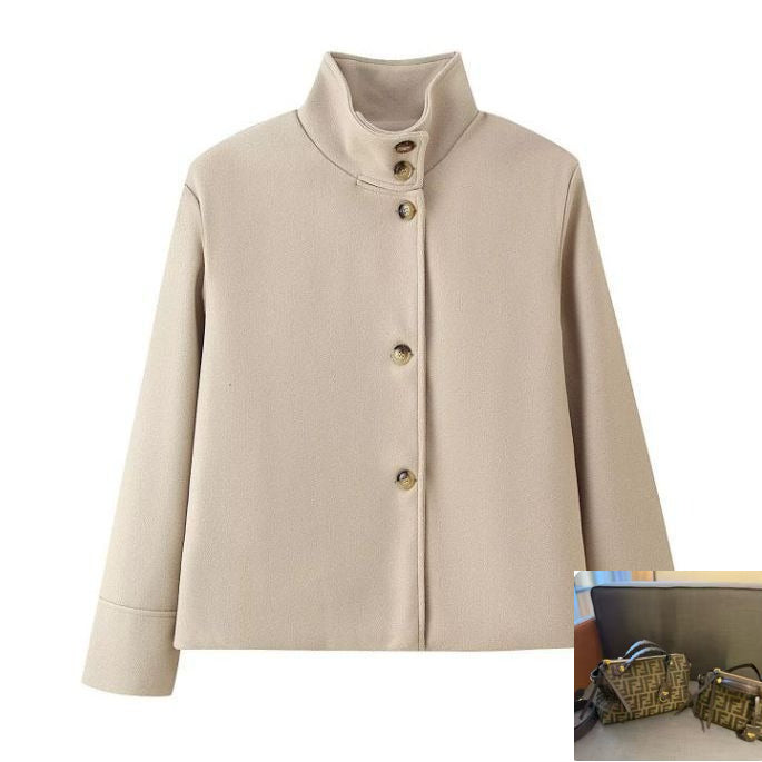 Short Woolen Coat SAB060/SAB061