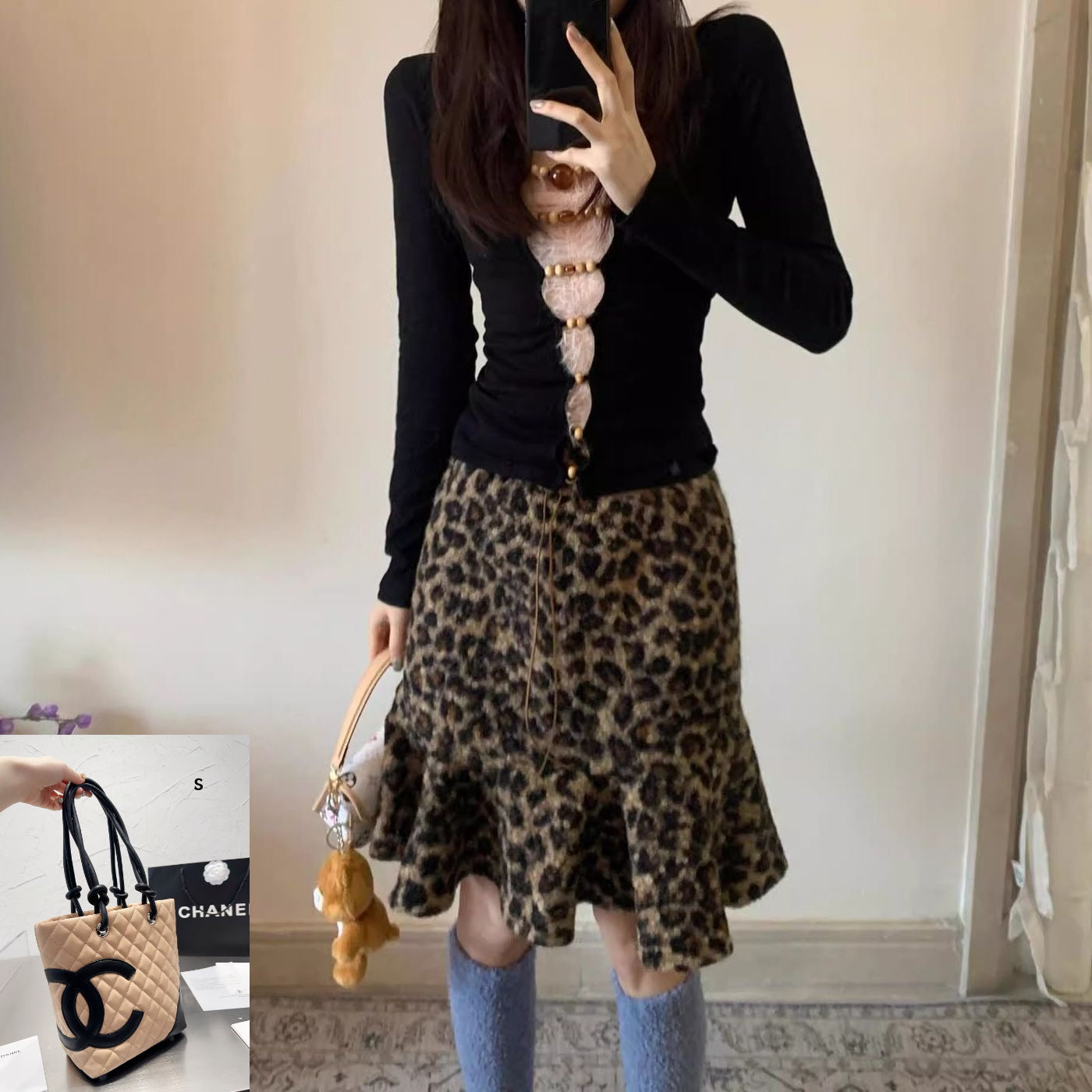 Woolen Fishtail Skirt  SAB150
