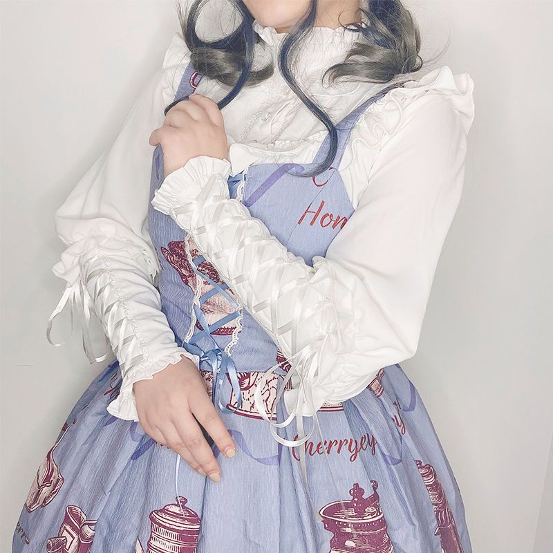 Lamb Leg Sleeve Lolita with Shirt 74B886