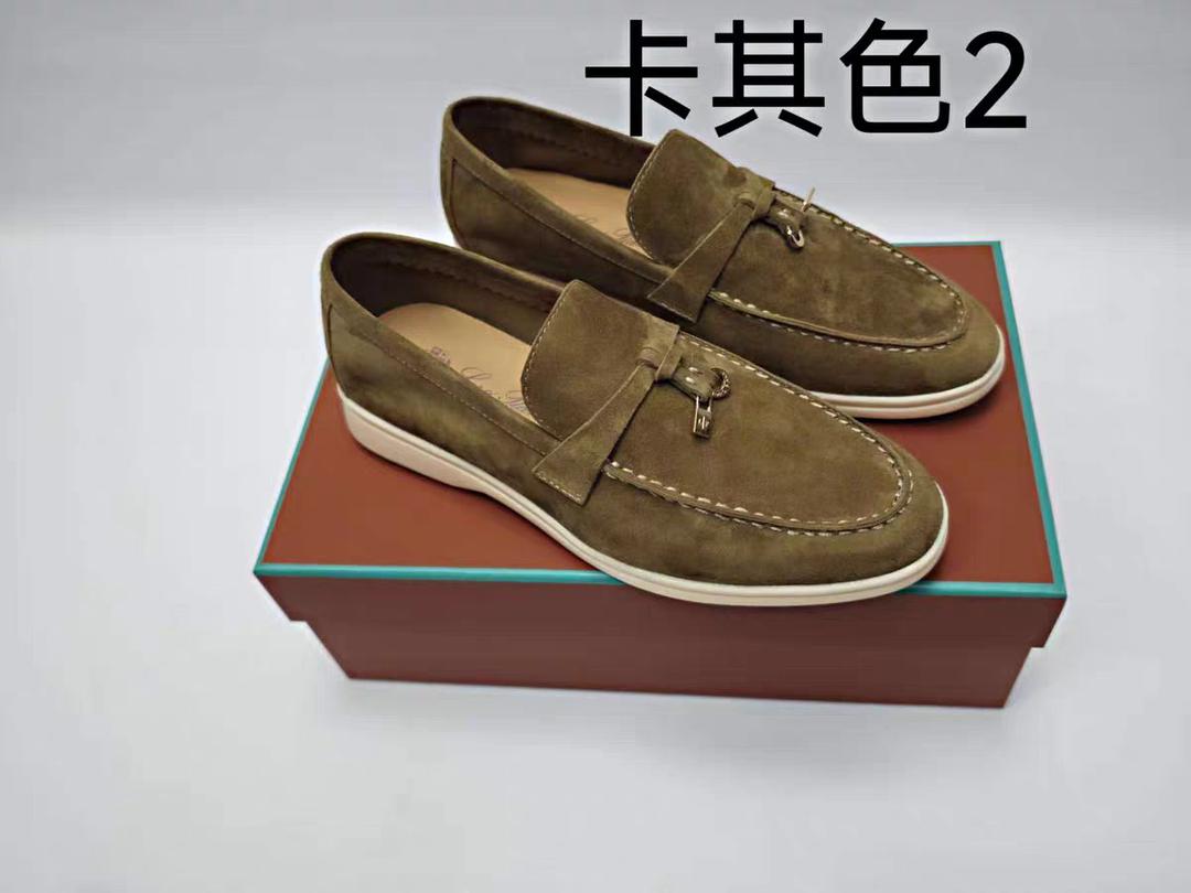 Flat Casual Single Shoes Doudou Shoes  SA622  GOLD metal