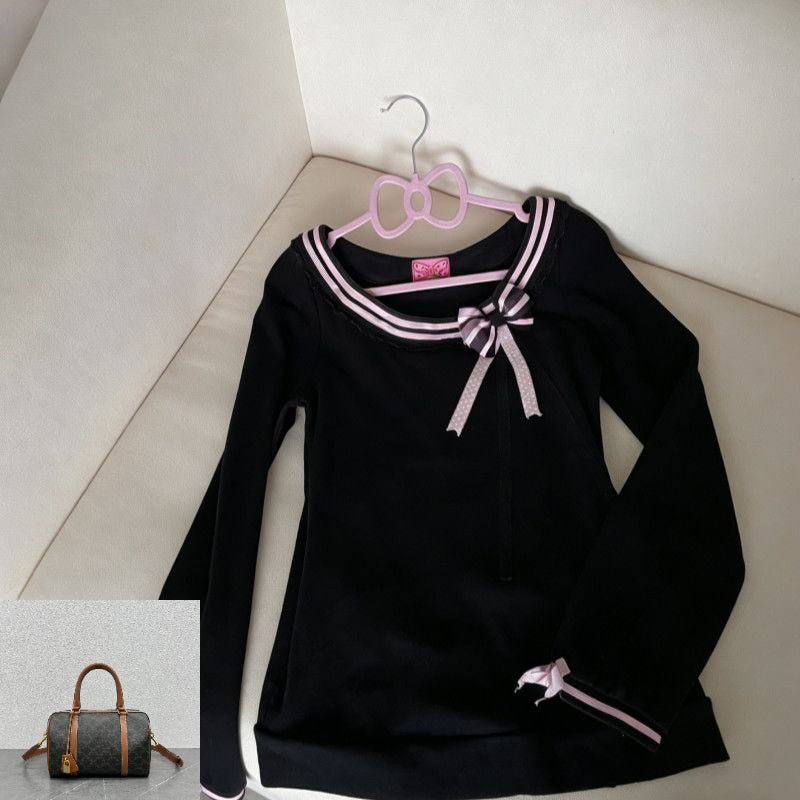Bow Long Sleeve Top SA826