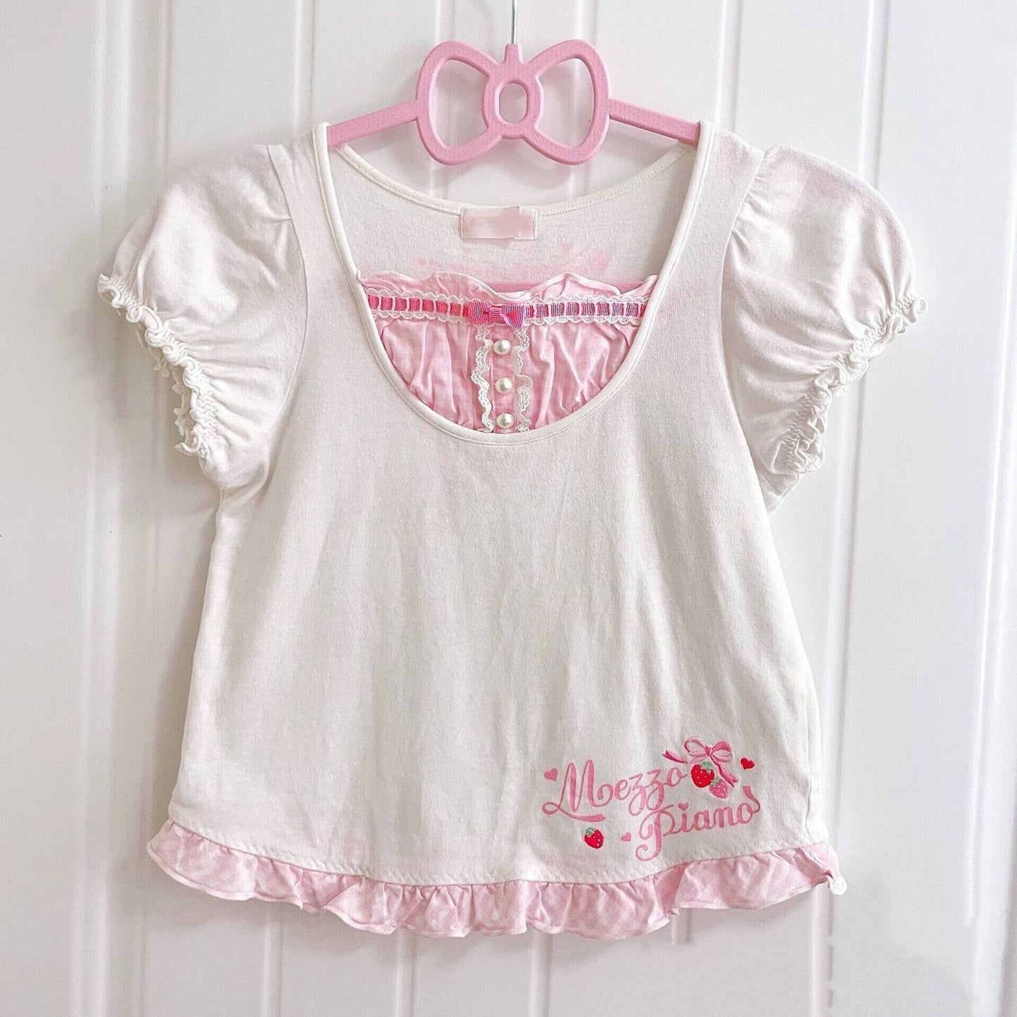Fake Two-piece Short-sleeved T-shirt  SAB029