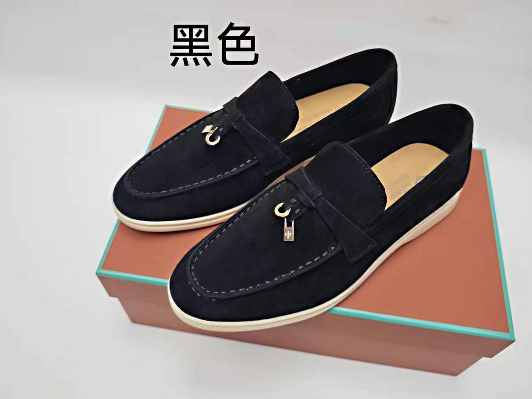 Flat Casual Single Shoes Doudou Shoes  SA622  GOLD metal