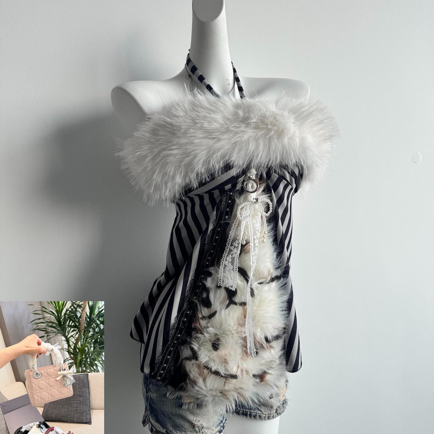 Zebra Print Patchwork Top SA901