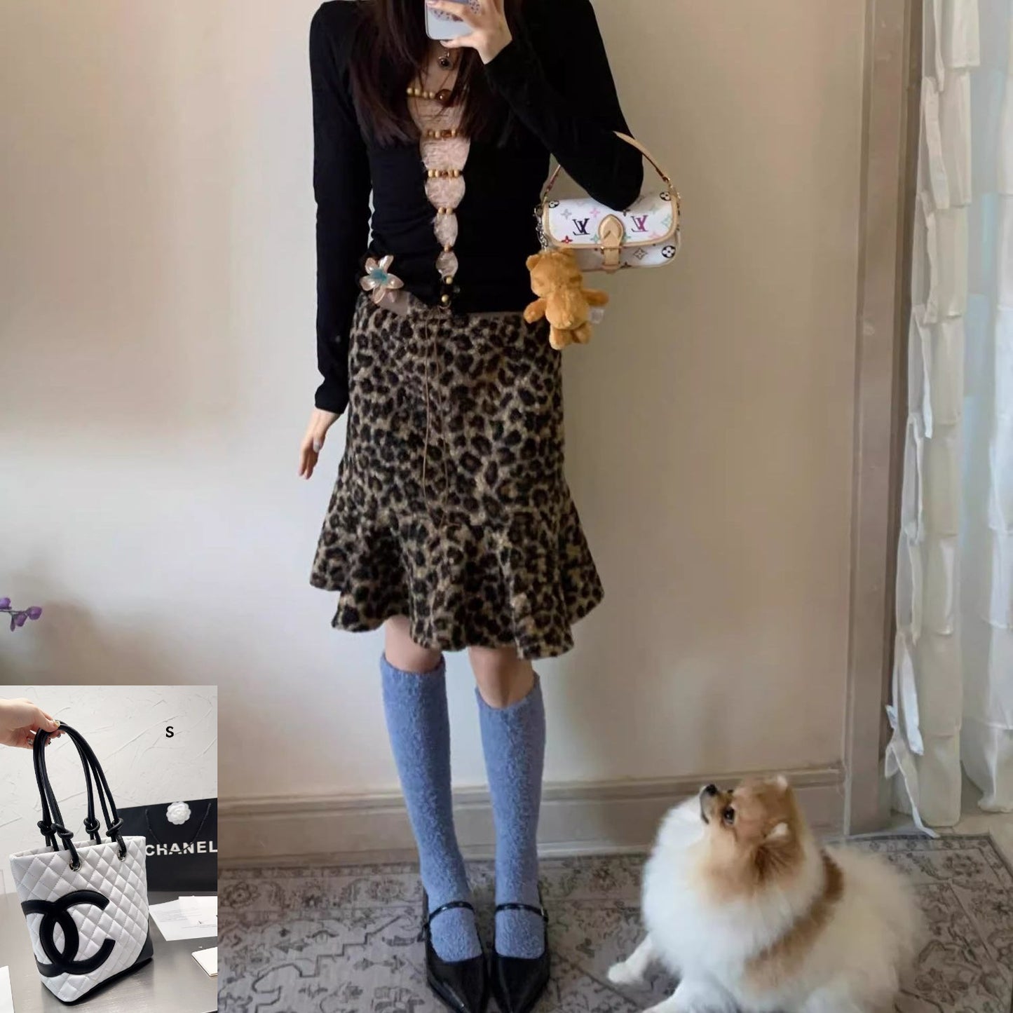 Woolen Fishtail Skirt  SAB150