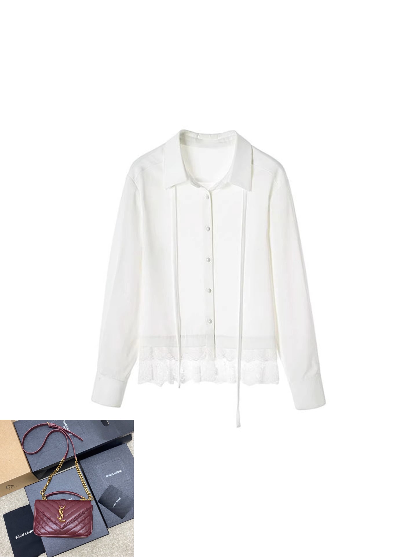 White Shirt Woman SA643