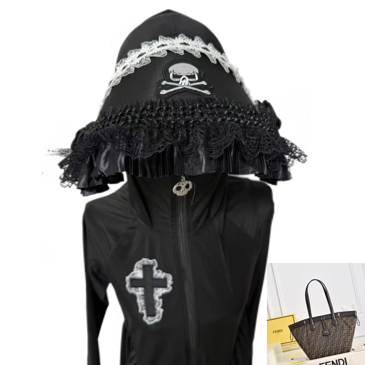 Gothic Skull Sun Protection Jacket SA985/SA986