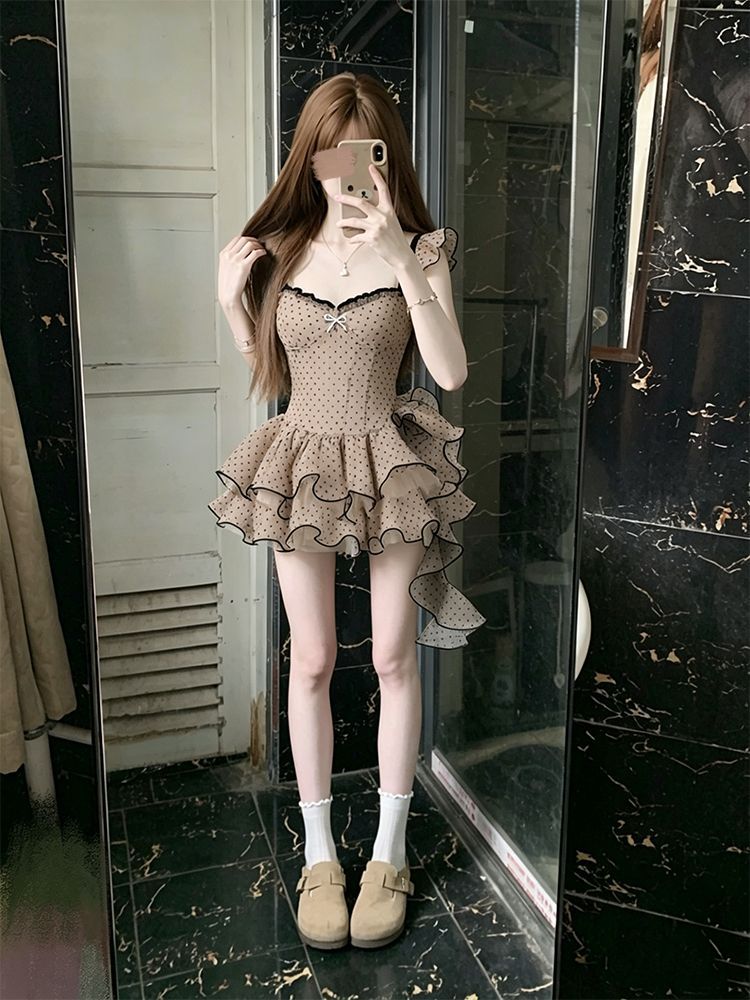 Mesh Suspender Tutu Skirt SAB016