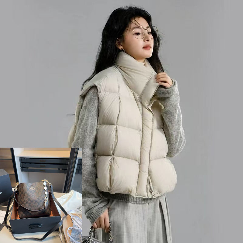 Winter New Stand-up Collar Vest SA485