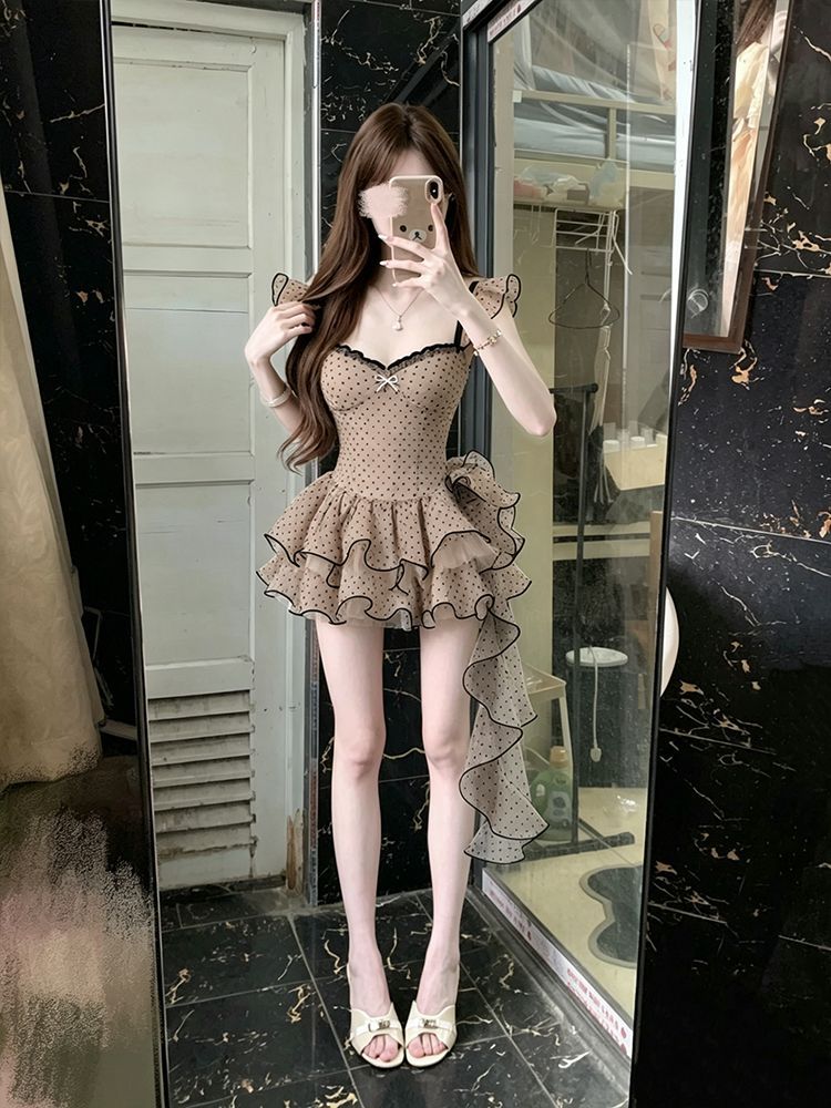 Mesh Suspender Tutu Skirt SAB016
