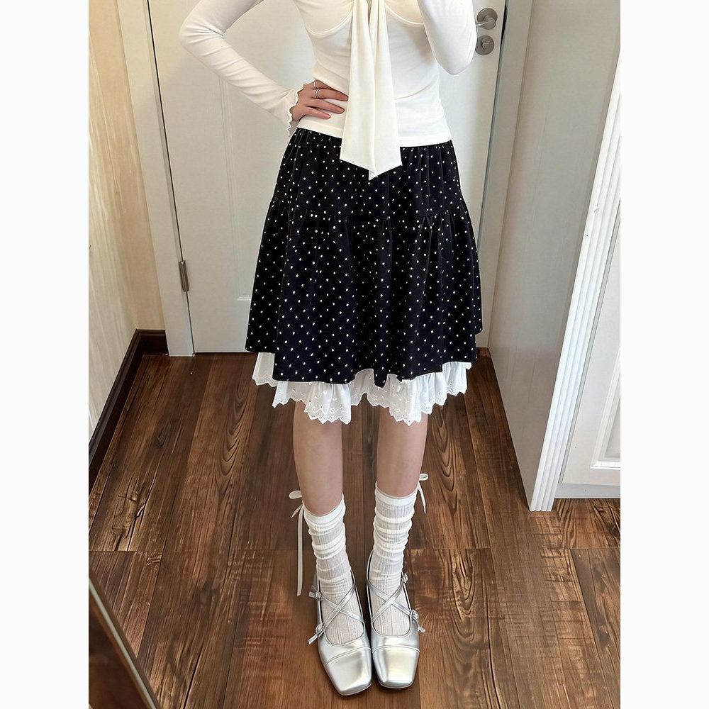 Women's Polka Dot Skirt  SA947